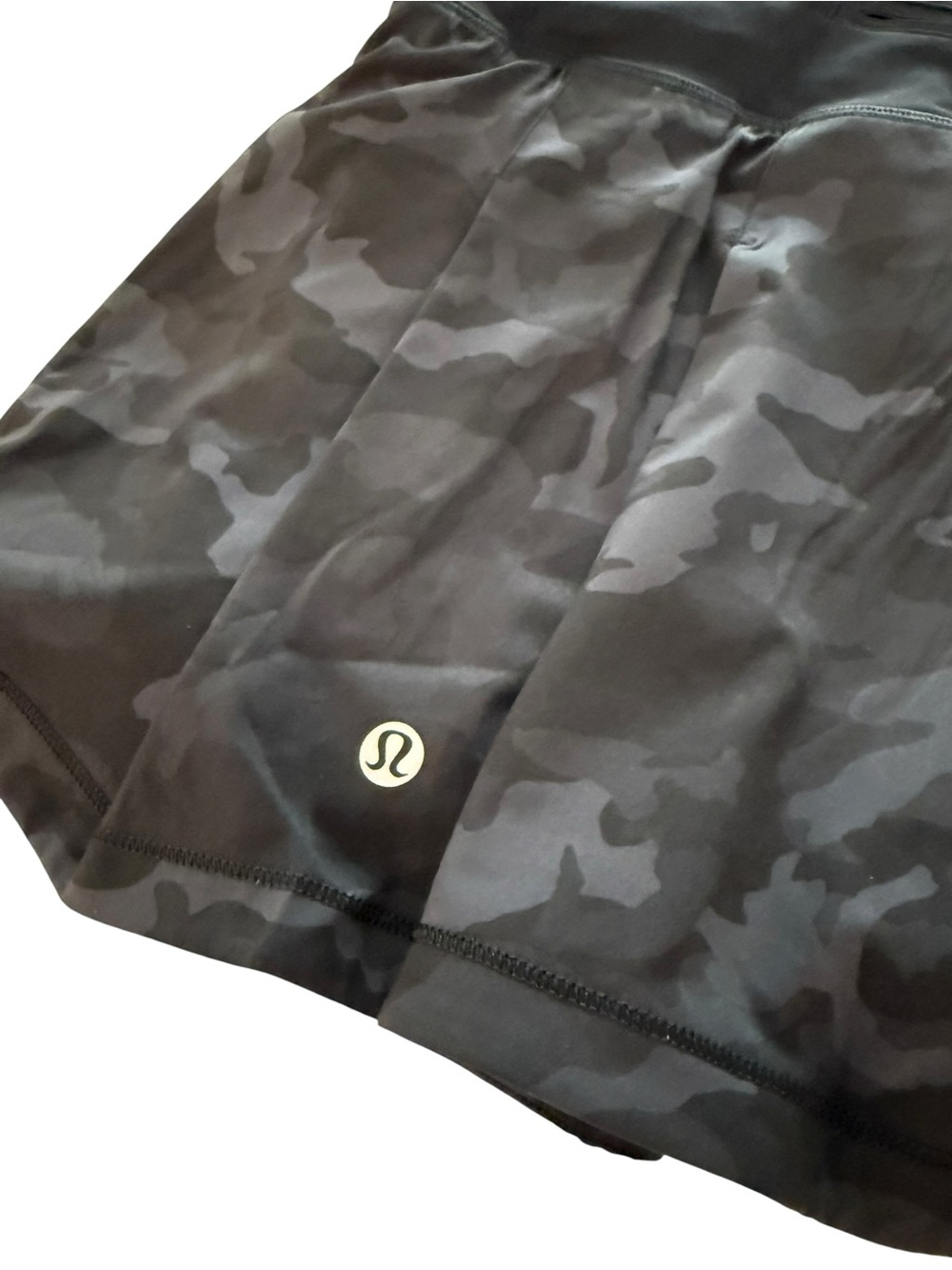 lululemon athletica Black Camo Zip Pocket Skort - Picture 4 of 7